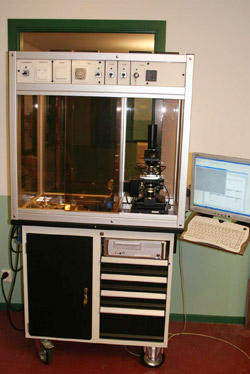 Utrustningen är högteknologisk...